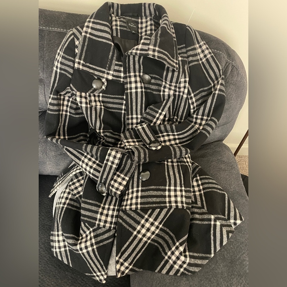 New Express coat button down